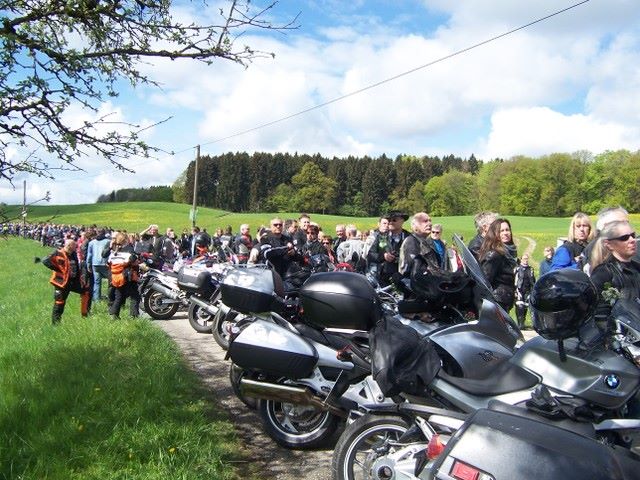 24.4.2016 - Gemeinsame Fahrt zur Motorradweihe Ebersberg/Halbing